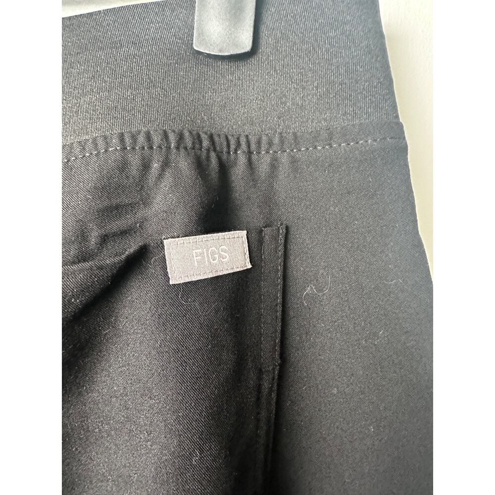 NEW FIGS Zamora Joggers Womens S x 28" Black Scrub Pants 1000208 Medical D53 - Picture 4 of 6